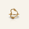 Heart Orbit Ring – D’OR Jewelry