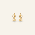 Infinity Coast Hoops – D’OR Jewelry