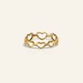 Amour Chain Ring – D’OR Jewelry