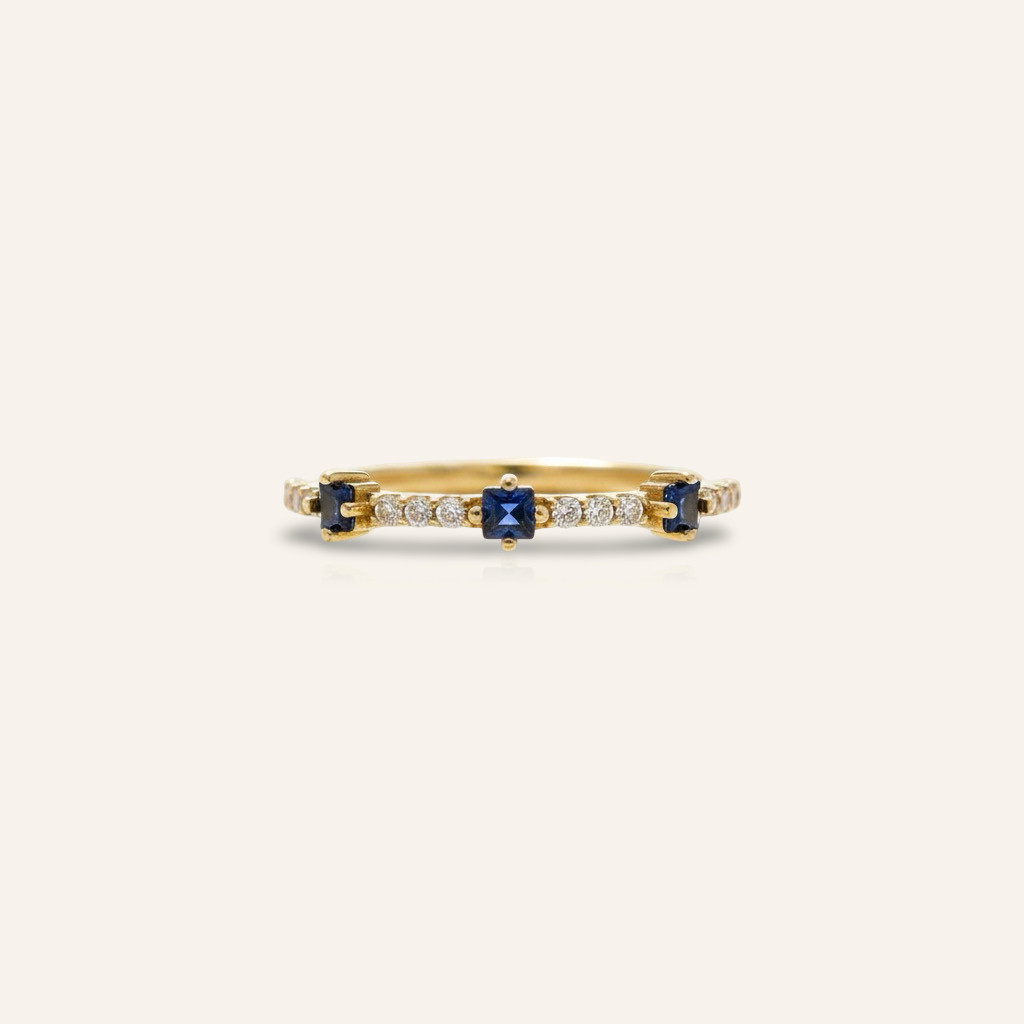 Noir Clover Ring – toma adicional – D’OR Jewelry