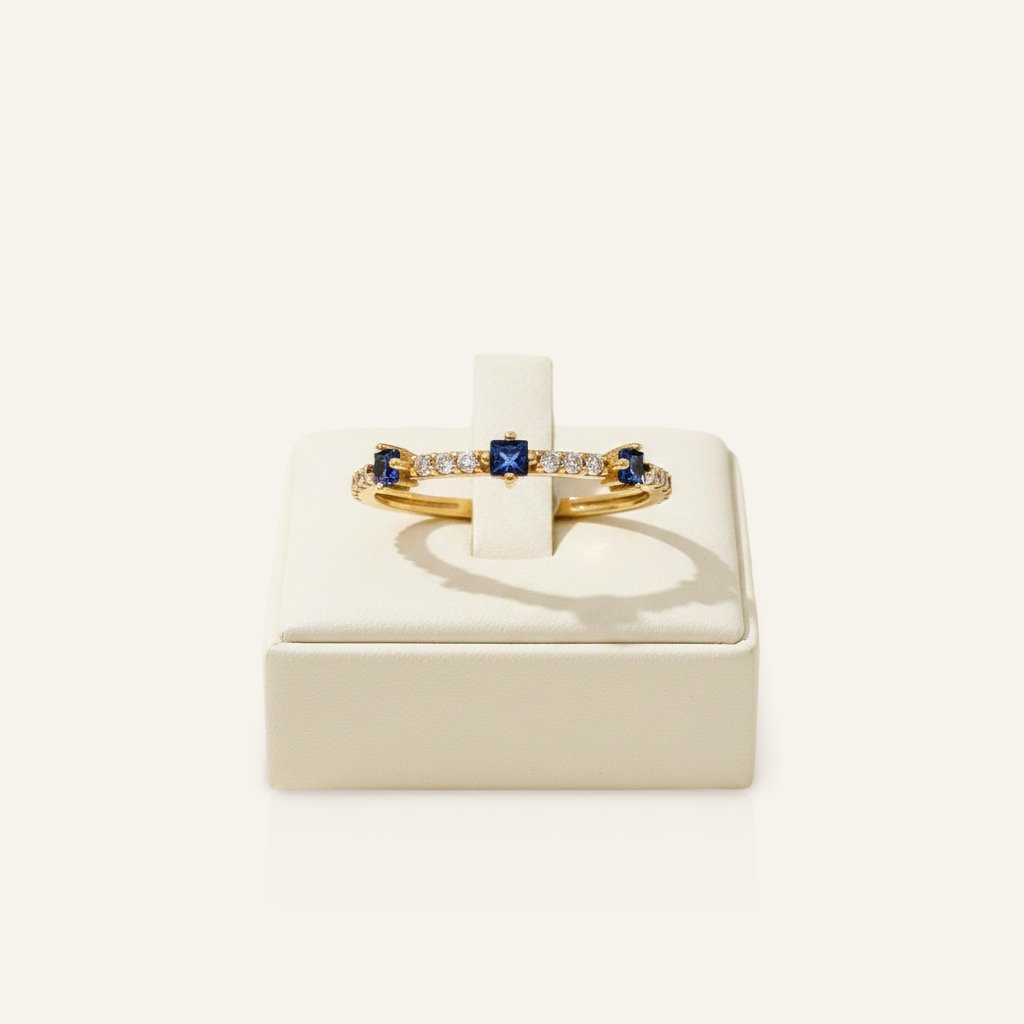 Noir Clover Ring – toma adicional – D’OR Jewelry