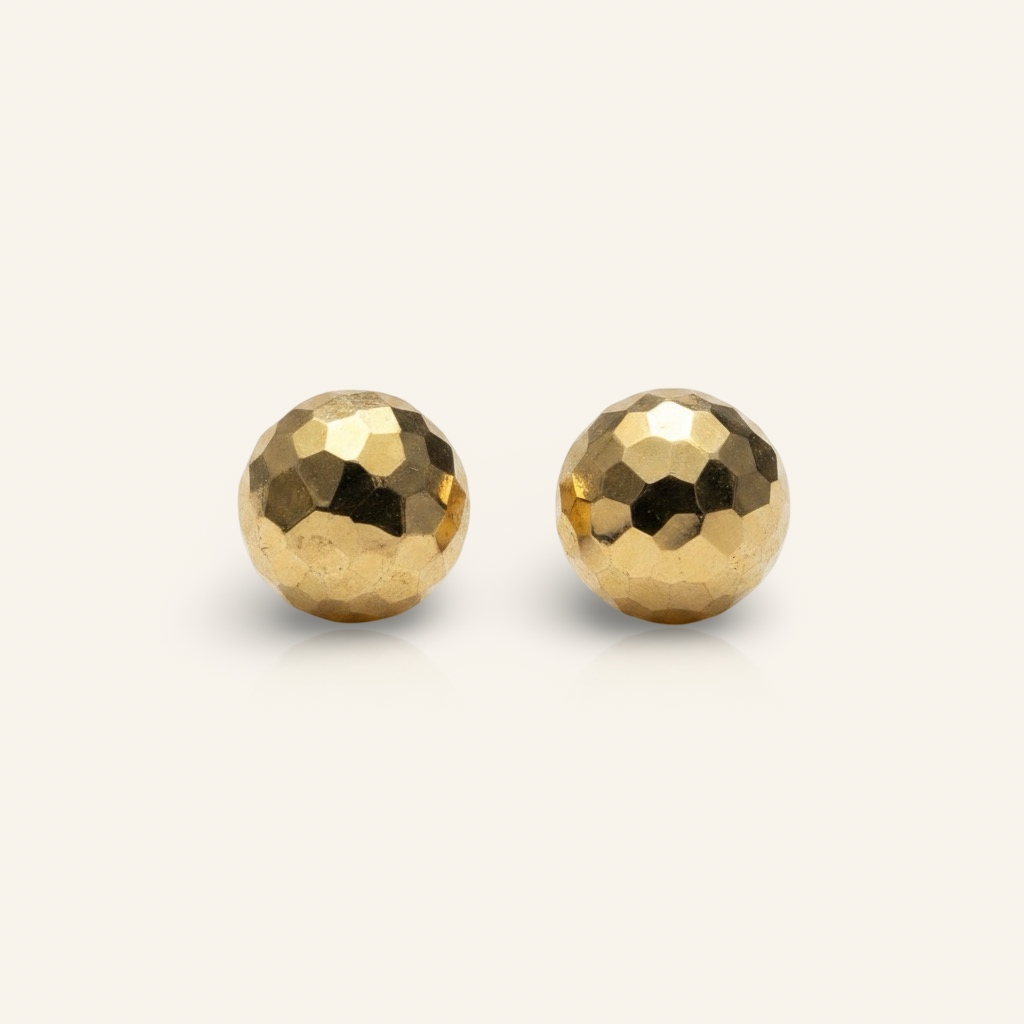 Sun Ball Studs – D’OR Jewelry