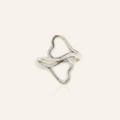 Silver Love Statement Ring – D’OR Jewelry